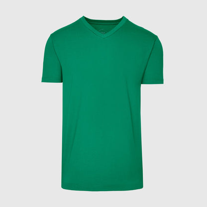 Kelly Green V-Neck Tee