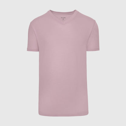 Mineral Mauve V-Neck Tee