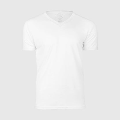 True Classic Men’s V-Neck T Shirt – Soft Cotton Blend Fit, Tailored Short Sleeve Tee for Everyday, Streetwear, or Layered Looks