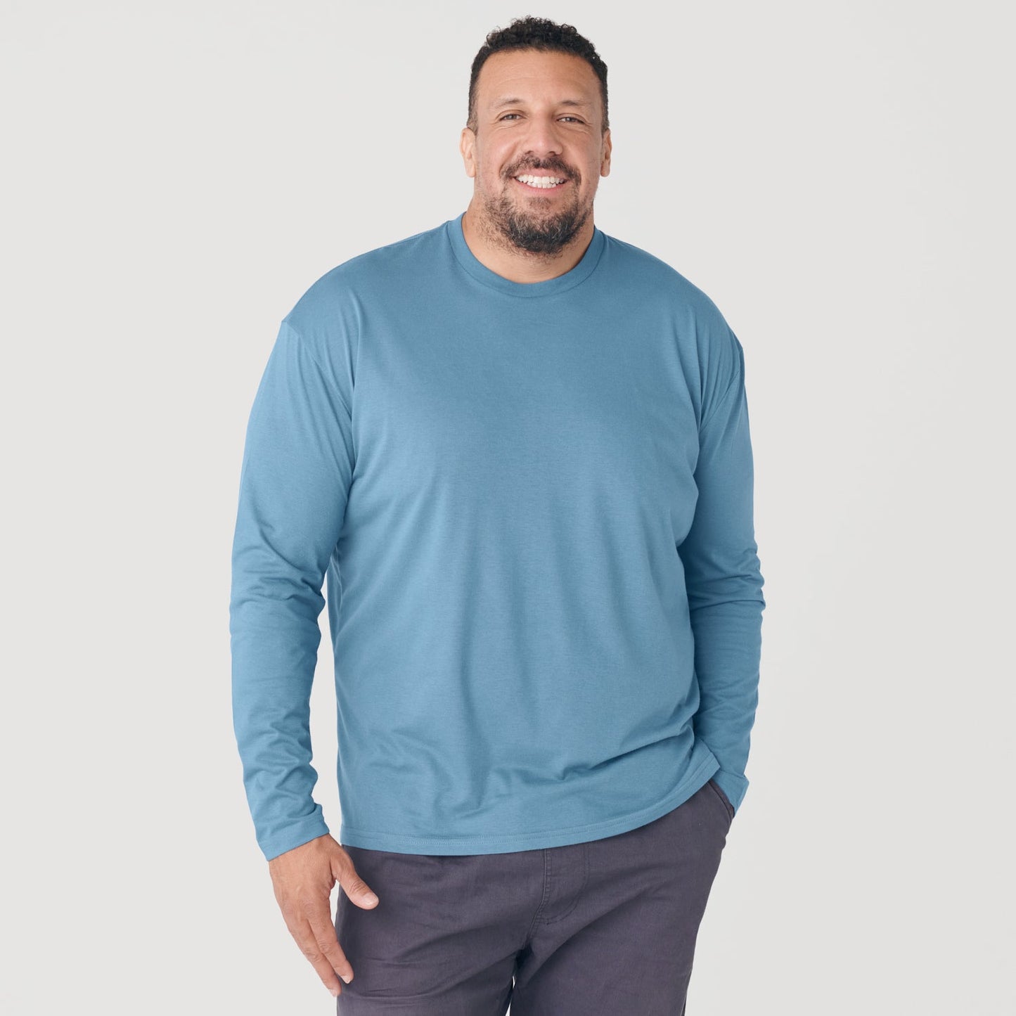 Bluestone Long Sleeve Crew Neck Tee