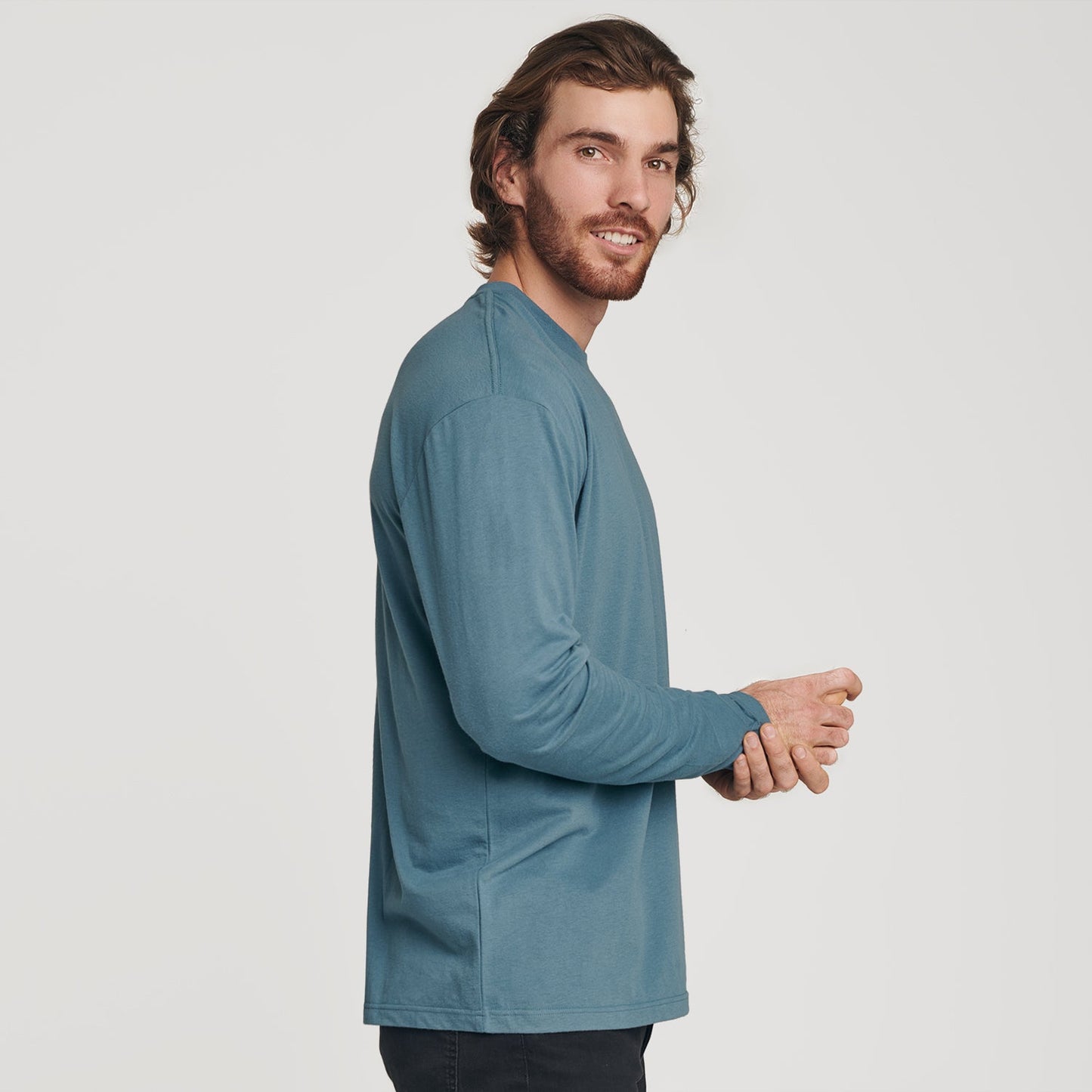 Bluestone Long Sleeve Crew Neck Tee
