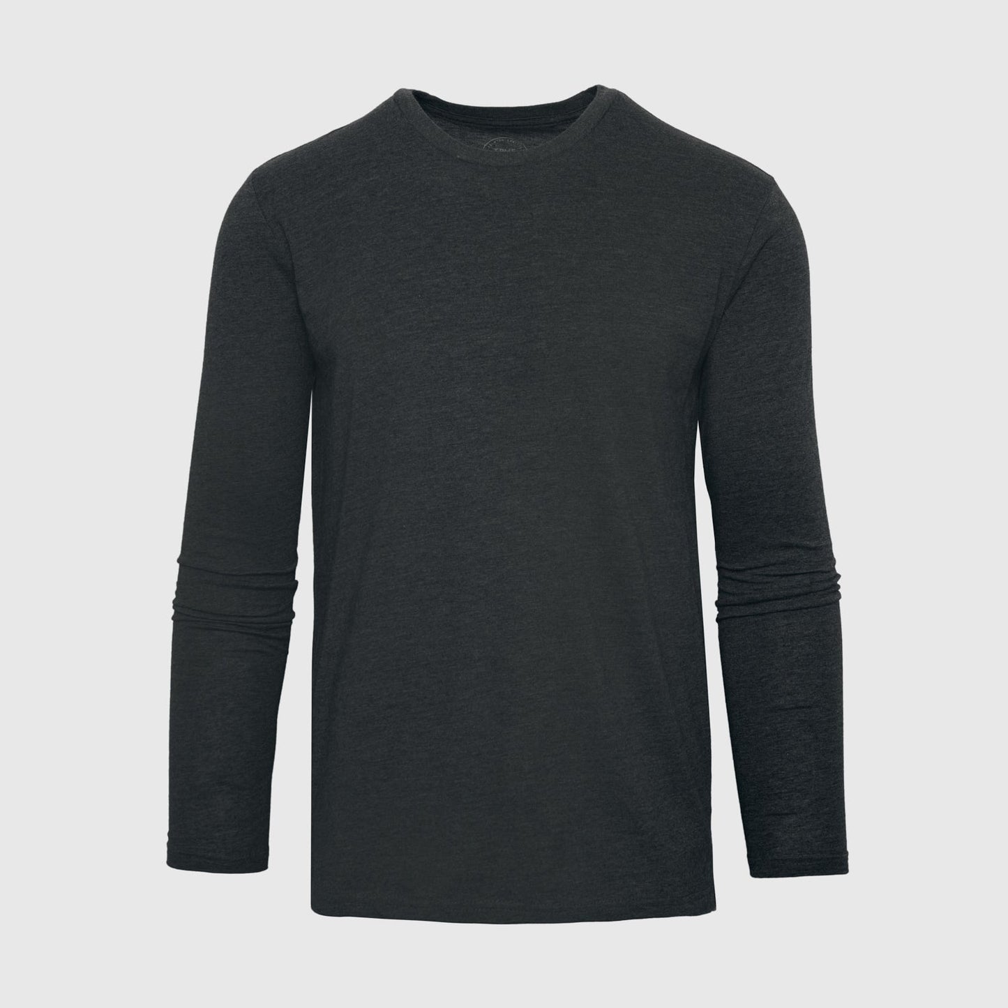 True Classic Men’s Long Sleeve Crew Neck Tee – Soft Cotton Stretch Fit, Tailored Everyday Shirt for Layering, Loungewear, or Streetwear Looks
