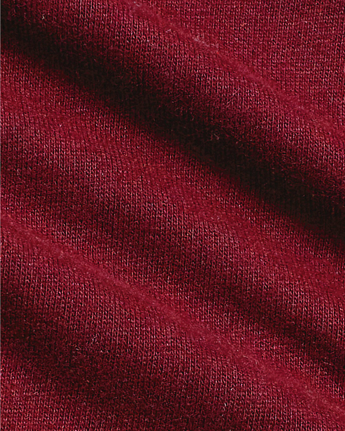 Dark Maroon Classic Long Sleeve Crew Neck