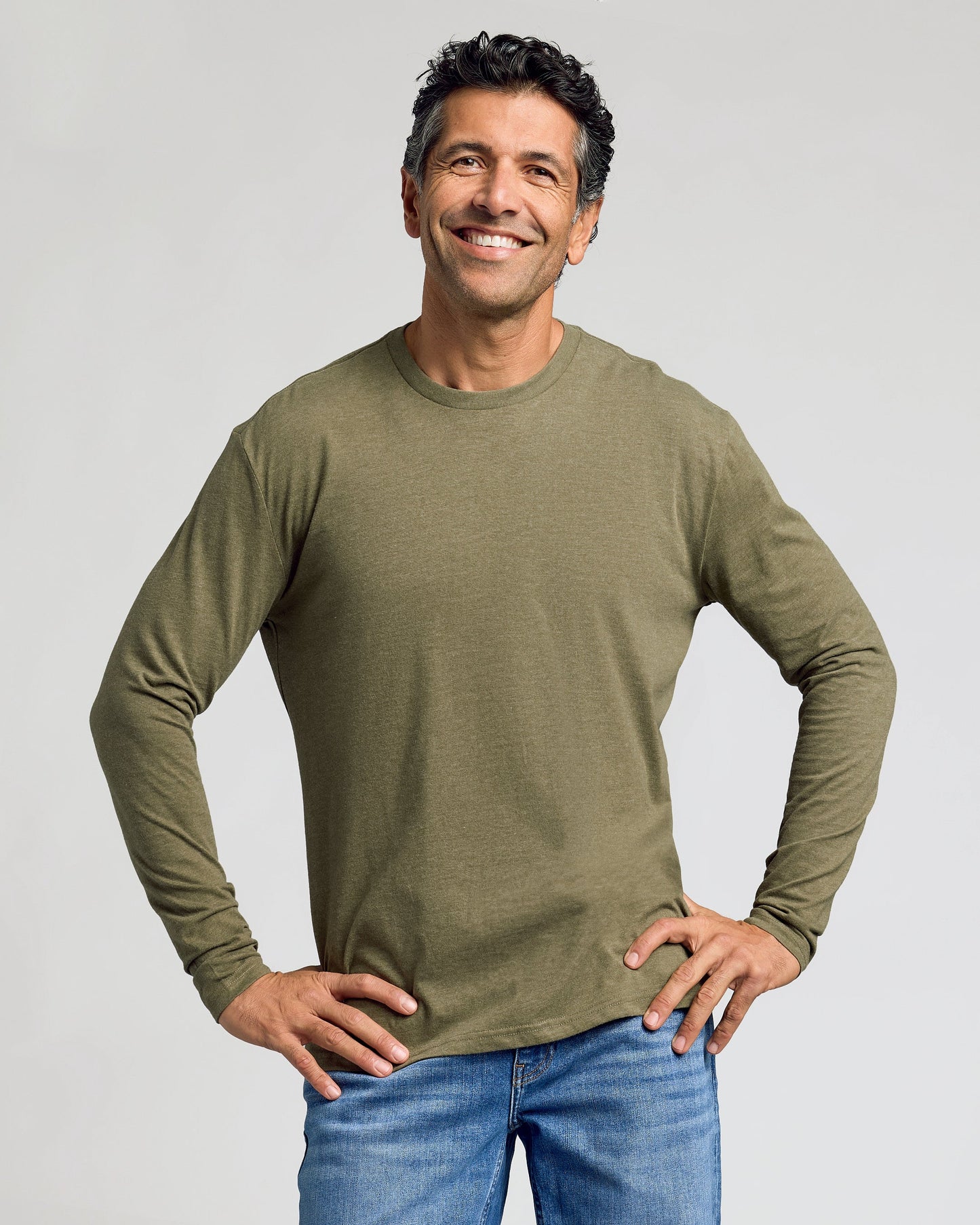 Classic Long Sleeve Crew Neck 6-Pack