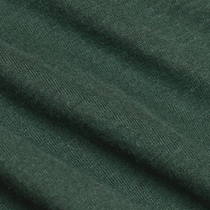 Hunter Green Long Sleeve Crew Neck Tee