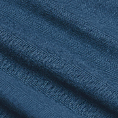 Stone Blue Classic Long Sleeve Crew Neck