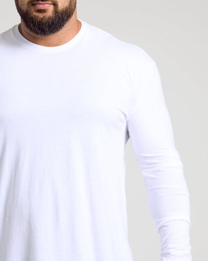 Black & White Long Sleeve Crew Neck 2-Pack