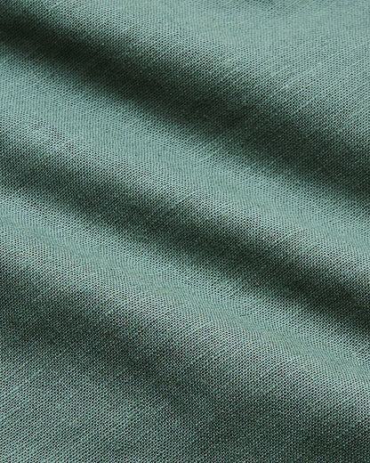 Moss Long Sleeve Linen Shirt