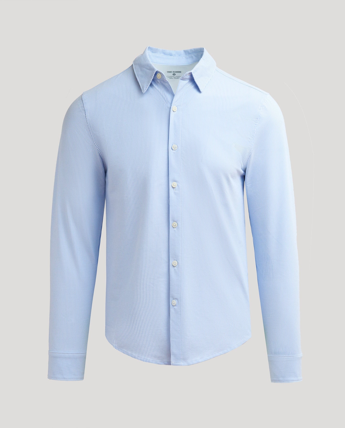 Blue Stripe Stretch Oxford 2.0