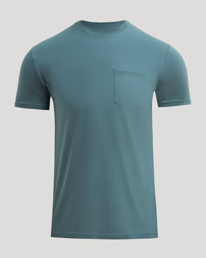Ashblue Pocket Crew Tee