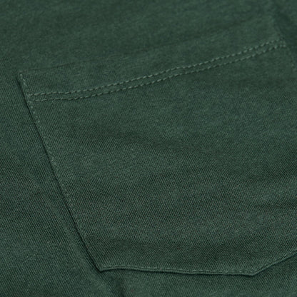 Hunter Green Pocket Crew Tee