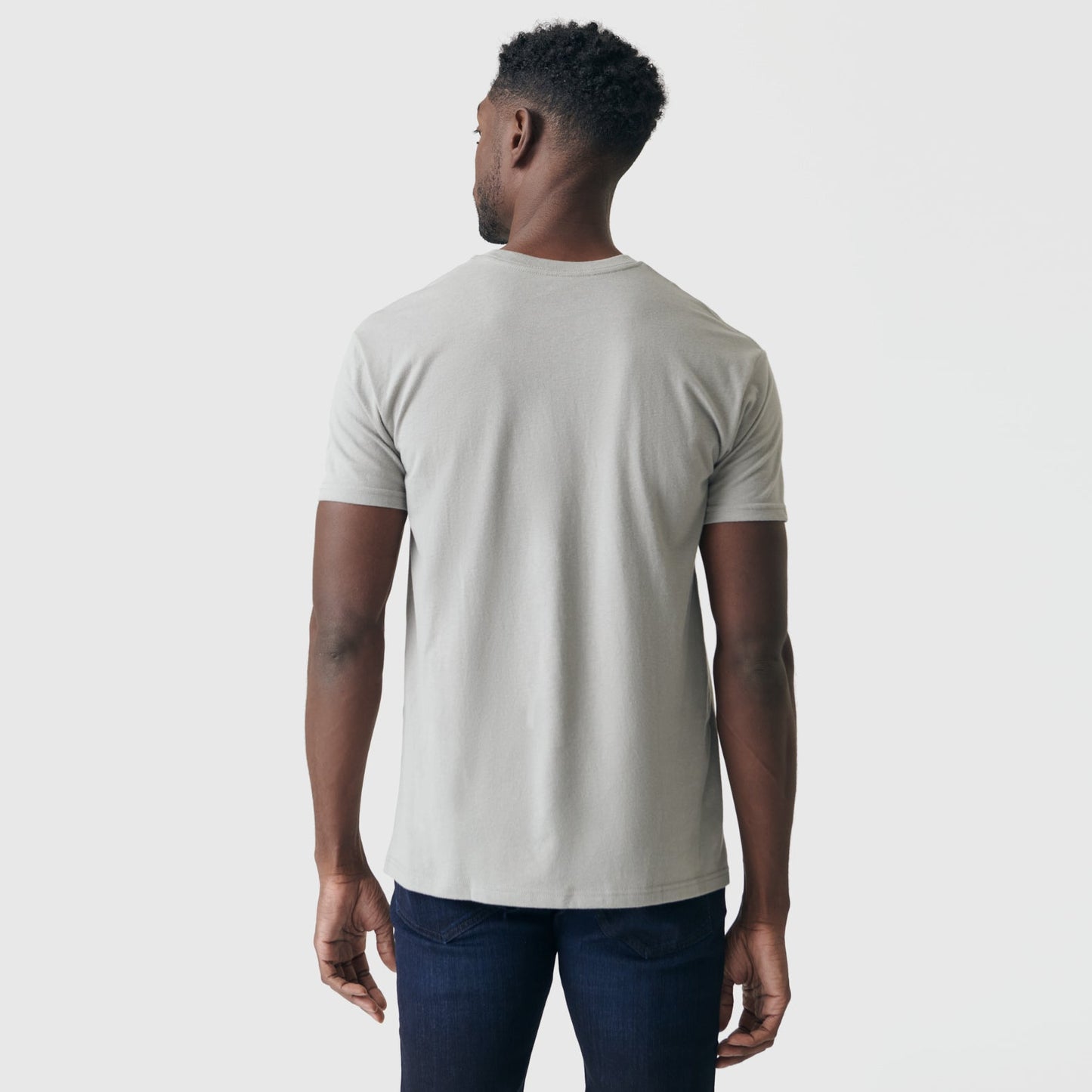 Iron Gray Pocket Crew Tee
