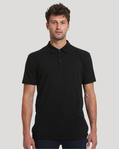 Black Tall Classic Polo 2-Pack