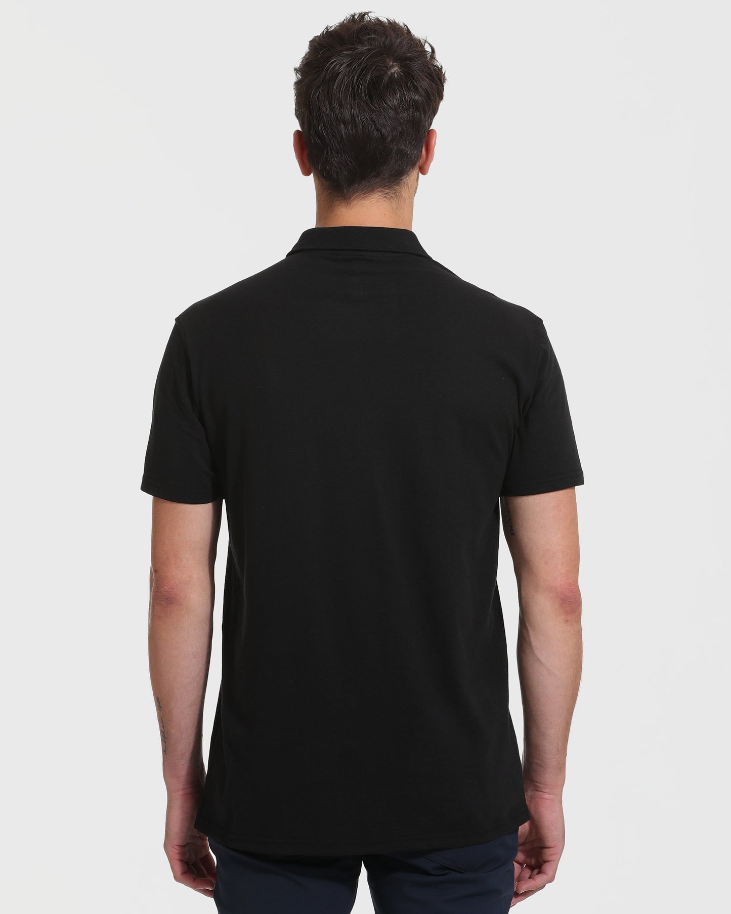 Black Tall Classic Polo 2-Pack