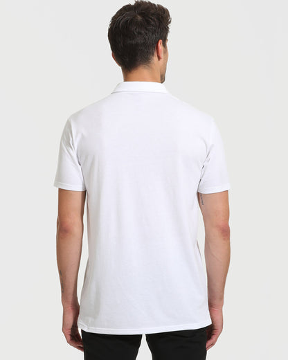 White Tall Classic Polo 2-Pack