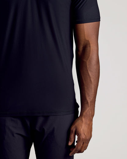 Black Tall Active Polo 2-Pack