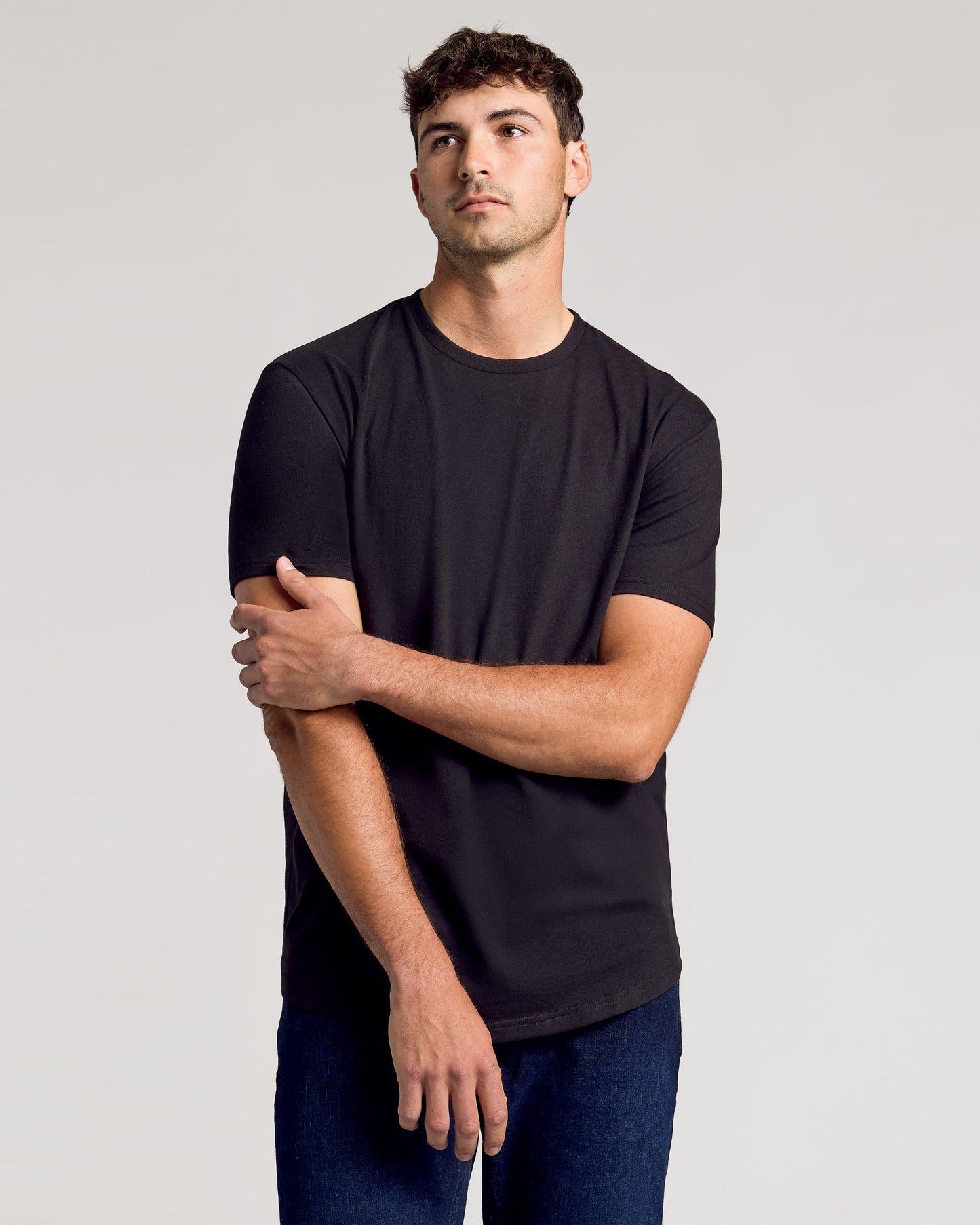 Wardrobe Classic Tall Curved Hem Crew 10-Pack