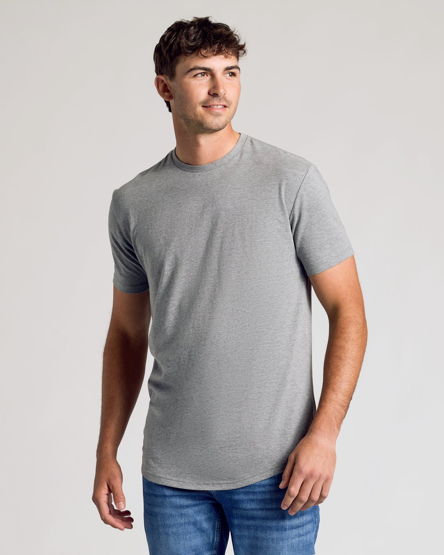 Wardrobe Classic Tall Curved Hem Crew 10-Pack