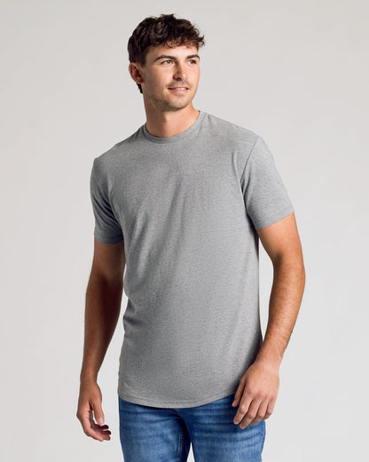 Wardrobe Classic Tall Curved Hem Crew 10-Pack