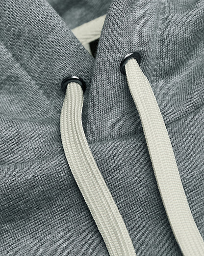 Medium Heather Gray Tall Fleece French Terry Pullover Hoodie