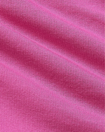 Womens Electric Fuchsia Slouch Pullover Crew