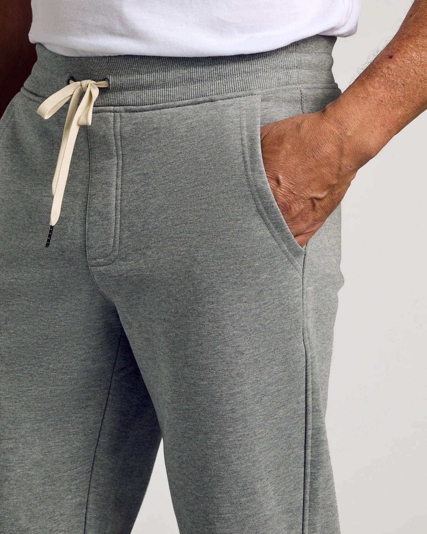 Dark Heather Gray Fleece French Terry Joggers 2-Pack