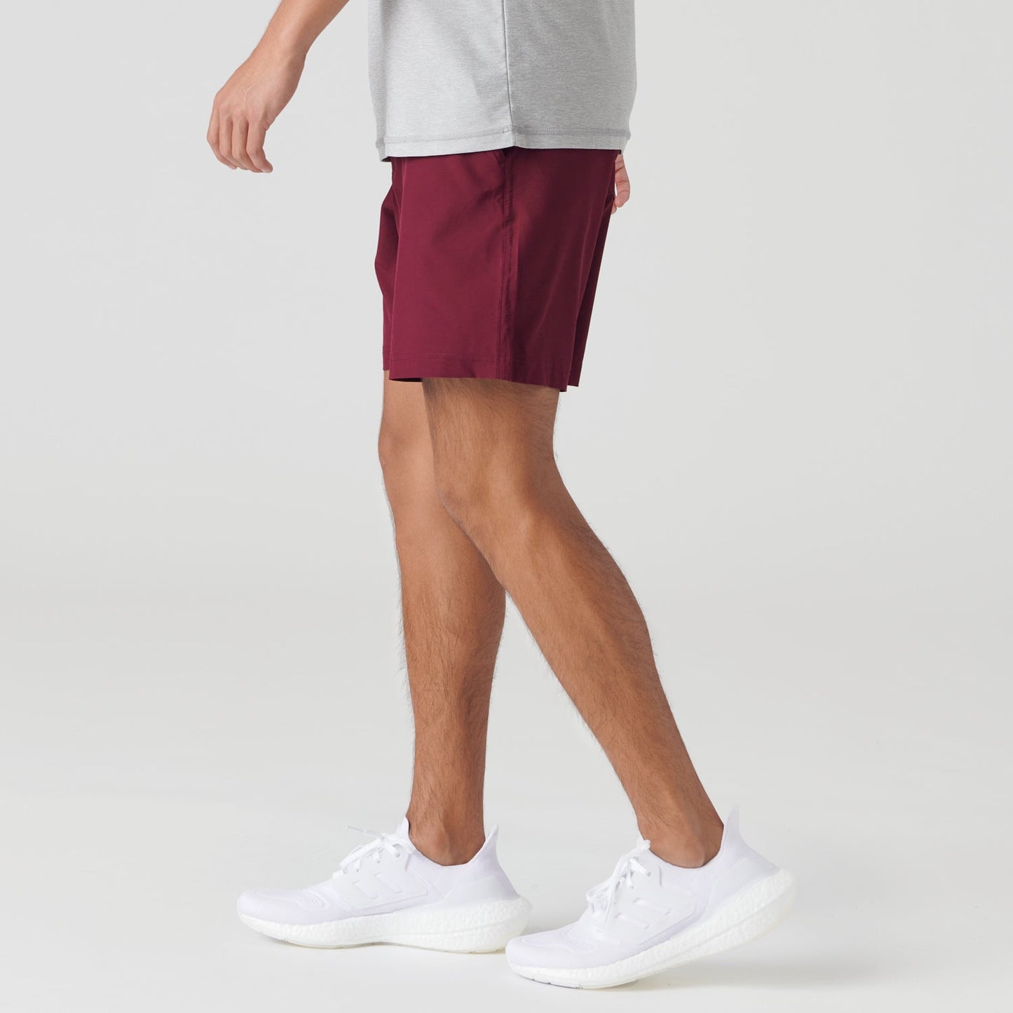 Burgundy Active Performance Short Outlet