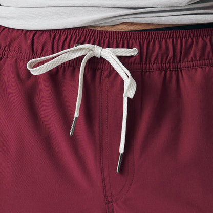 Burgundy Active Performance Short Outlet