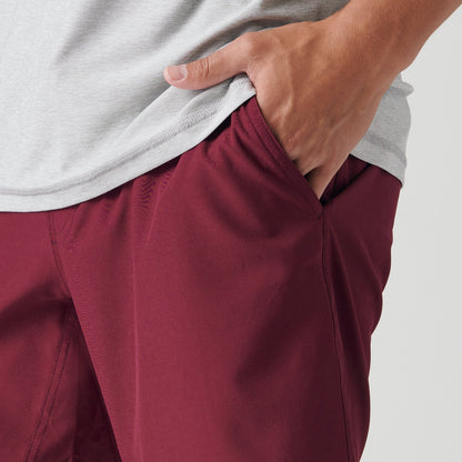 Burgundy Active Performance Short Outlet