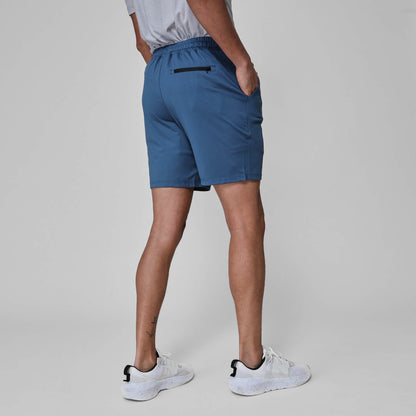 Stone Blue Active Comfort Shorts