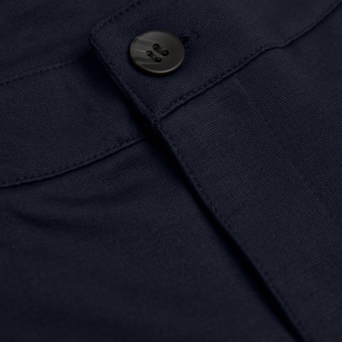 7" Navy Comfort Knit Chino Shorts
