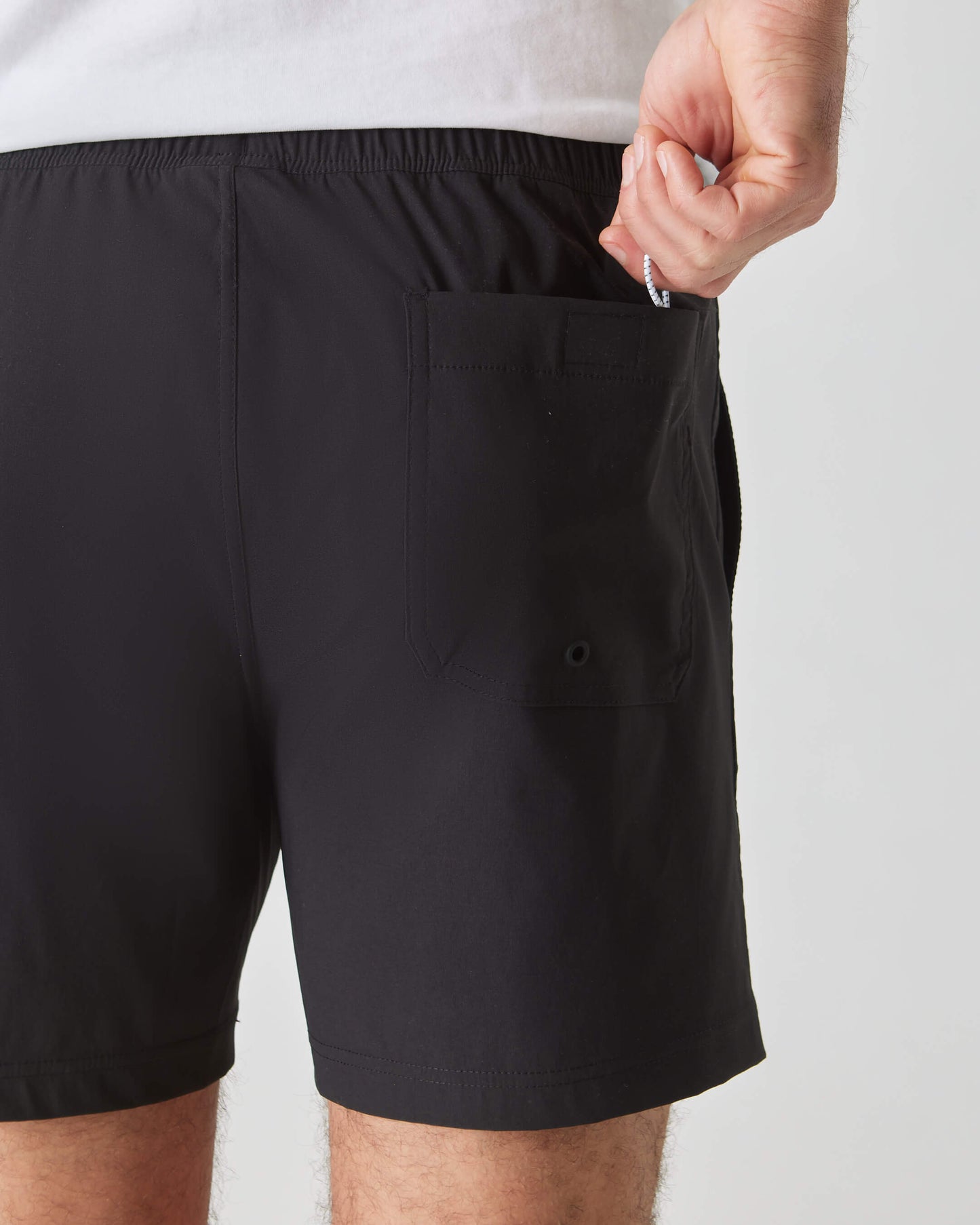 Black Swim Trunk