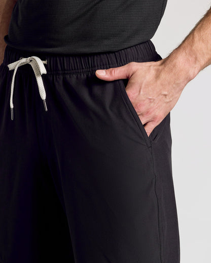 9" All Black Active Quick Dry Shorts 2-Pack