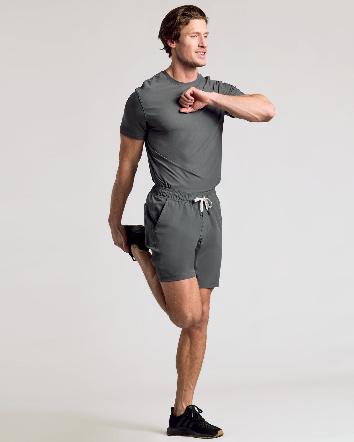 9" All Carbon Active Quick Dry Shorts 3-Pack