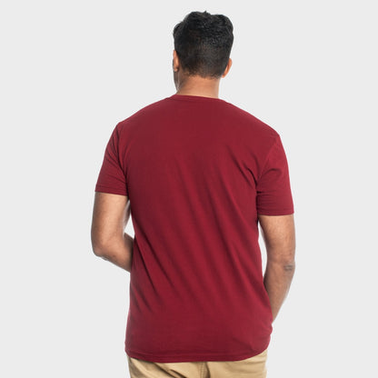 Cardinal Red Crew Neck Tee