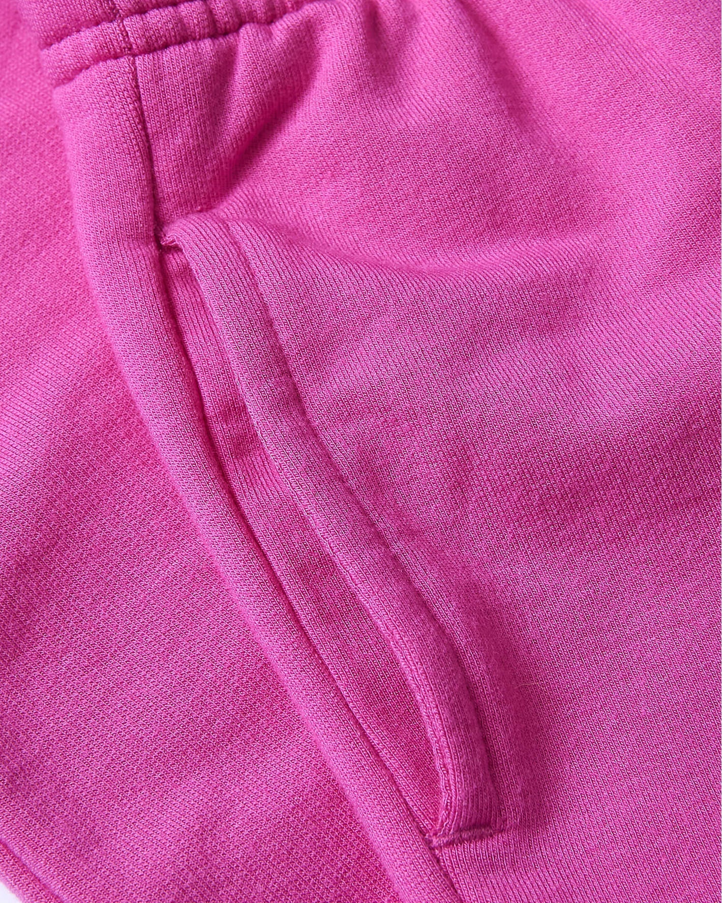 Girls Black & Electric Fuchsia Relaxed Joggers 2-Pack