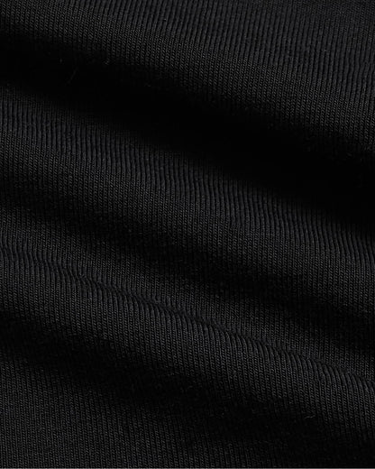 Girls Black Foldover Leggings