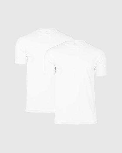 All White Crew 2-Pack