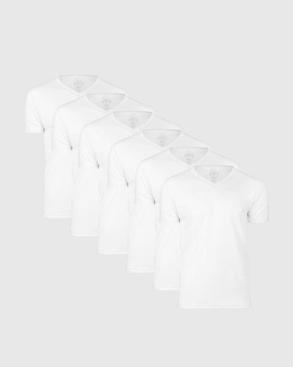 True Classic Men’s V-Neck T Shirt – Soft Cotton Blend Fit, Tailored Short Sleeve Tee for Everyday, Streetwear, or Layered Looks