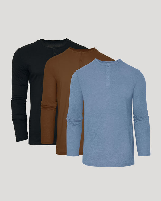Classic Henley 3-Pack
