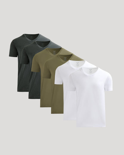 Classic V-Neck Tee 6-Pack