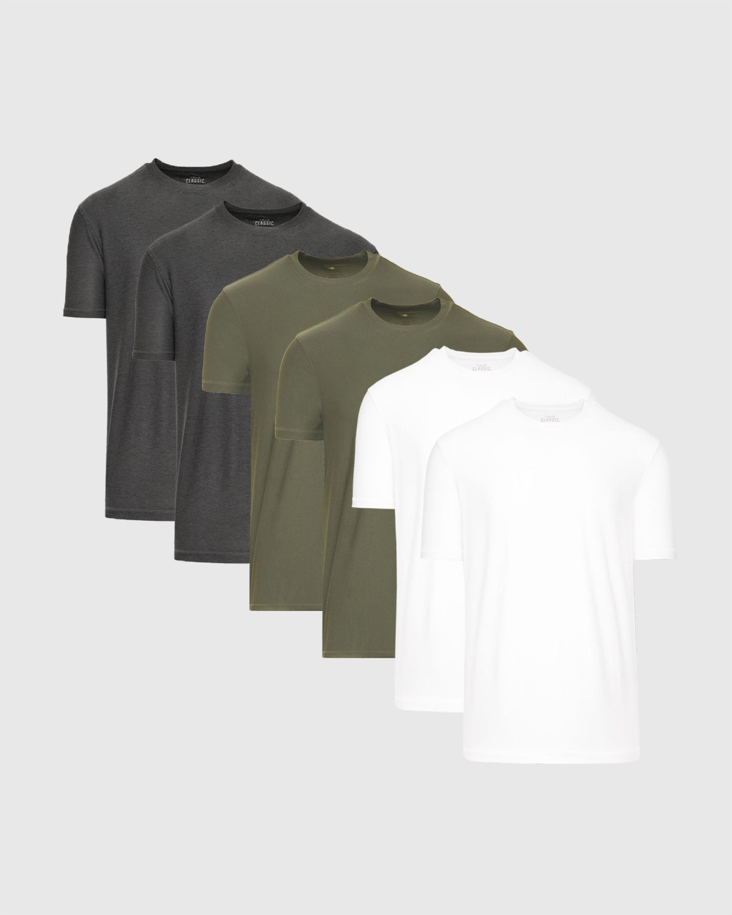 True Classic Men’s V-Neck T Shirt – Soft Cotton Blend Fit, Tailored Short Sleeve Tee for Everyday, Streetwear, or Layered Looks