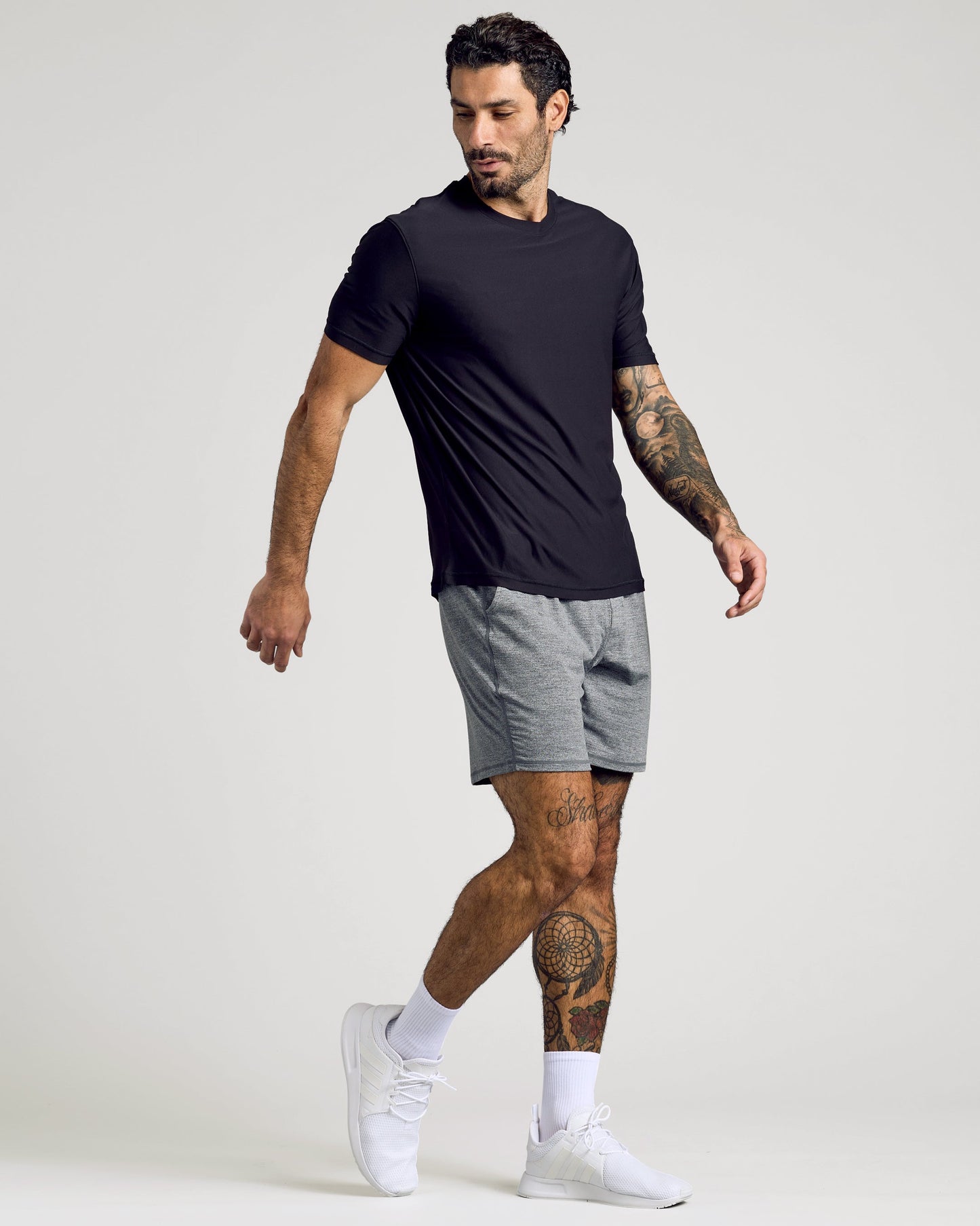 Black & White Active Crew 10-Pack