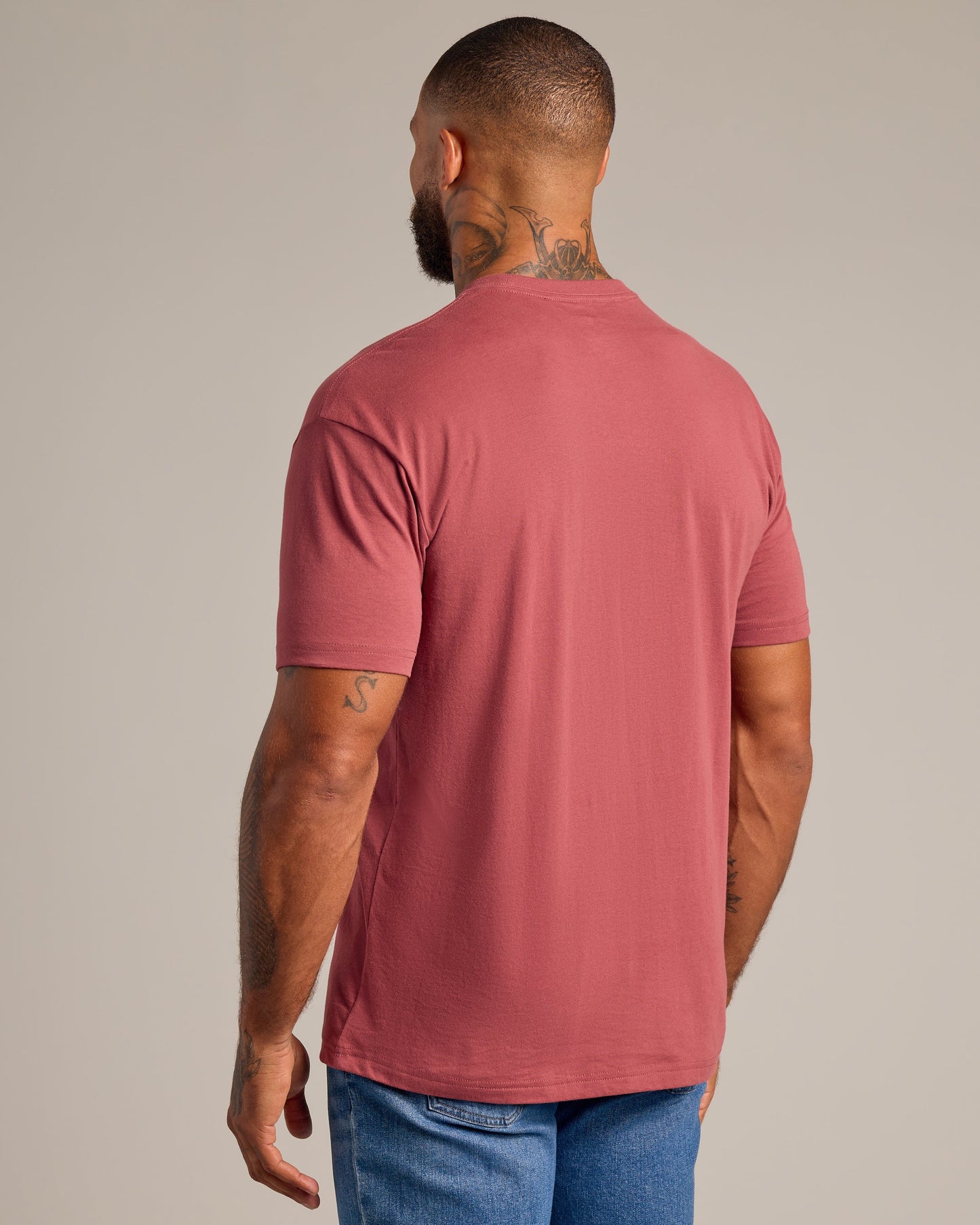 Rustic Apple Short Sleeve Crew Neck