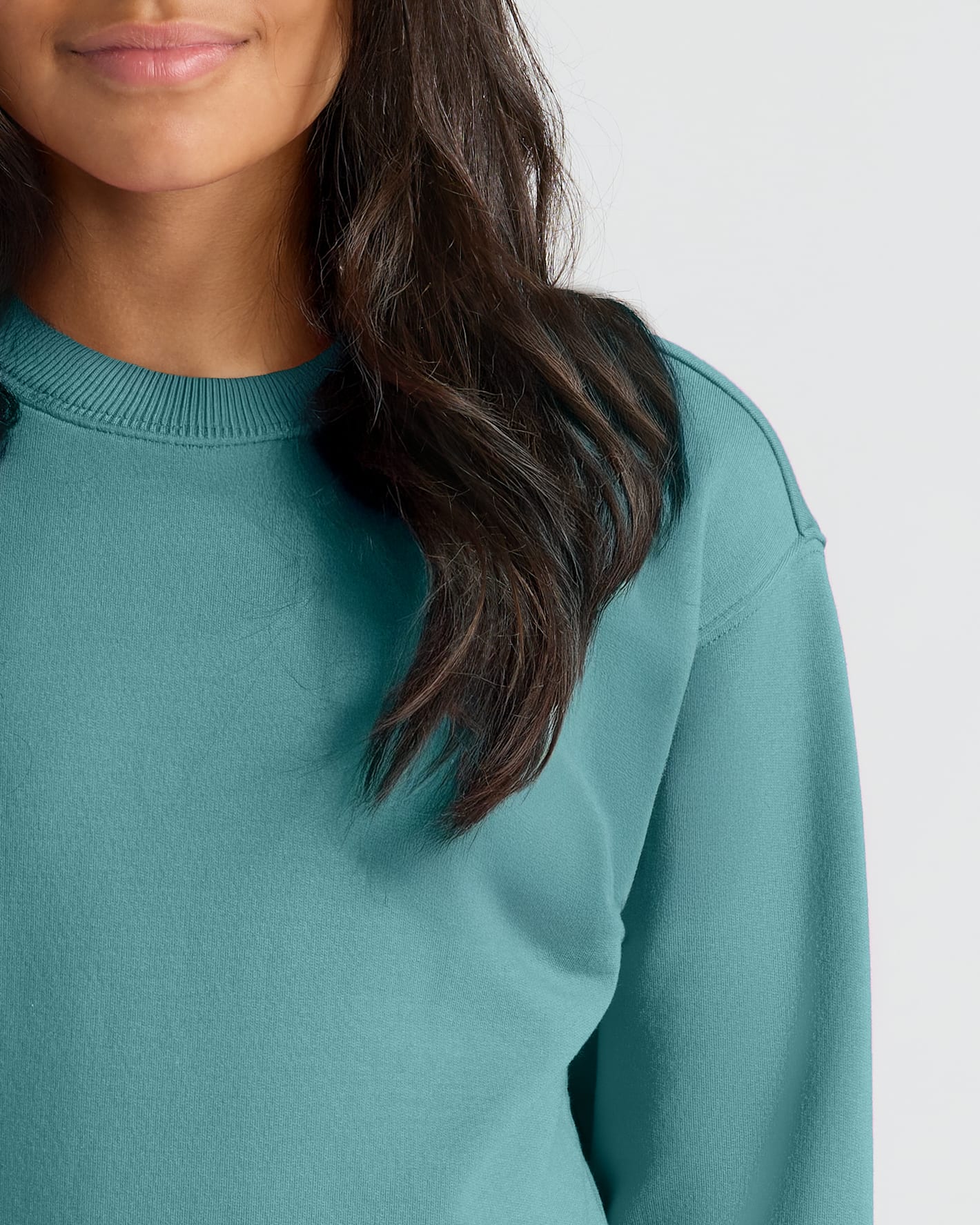 Girls Stormcloud Slouch Pullover Crew