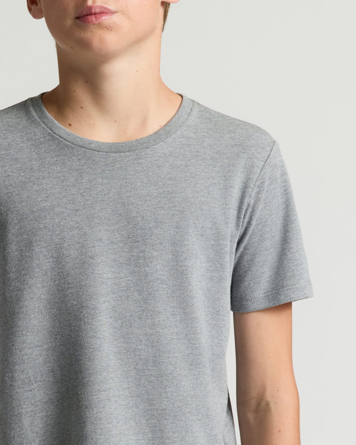 Boys' Classic Curved Hem Crew Neck 3-Pack