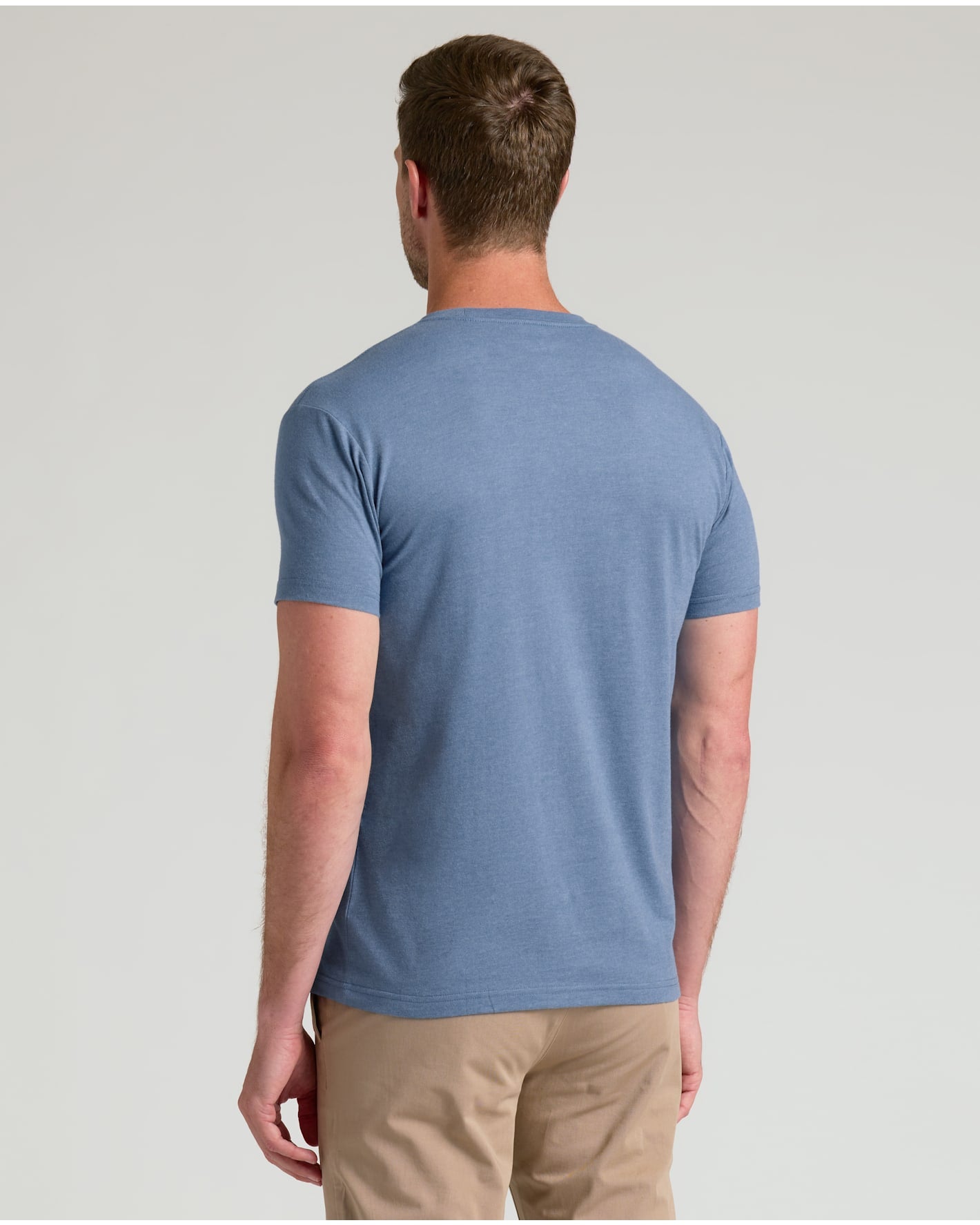 Dark Heather Vintage Navy Classic Crew Neck