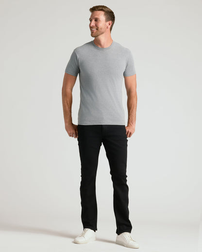 Gray Tones Short Sleeve Crew Neck 3-Pack
