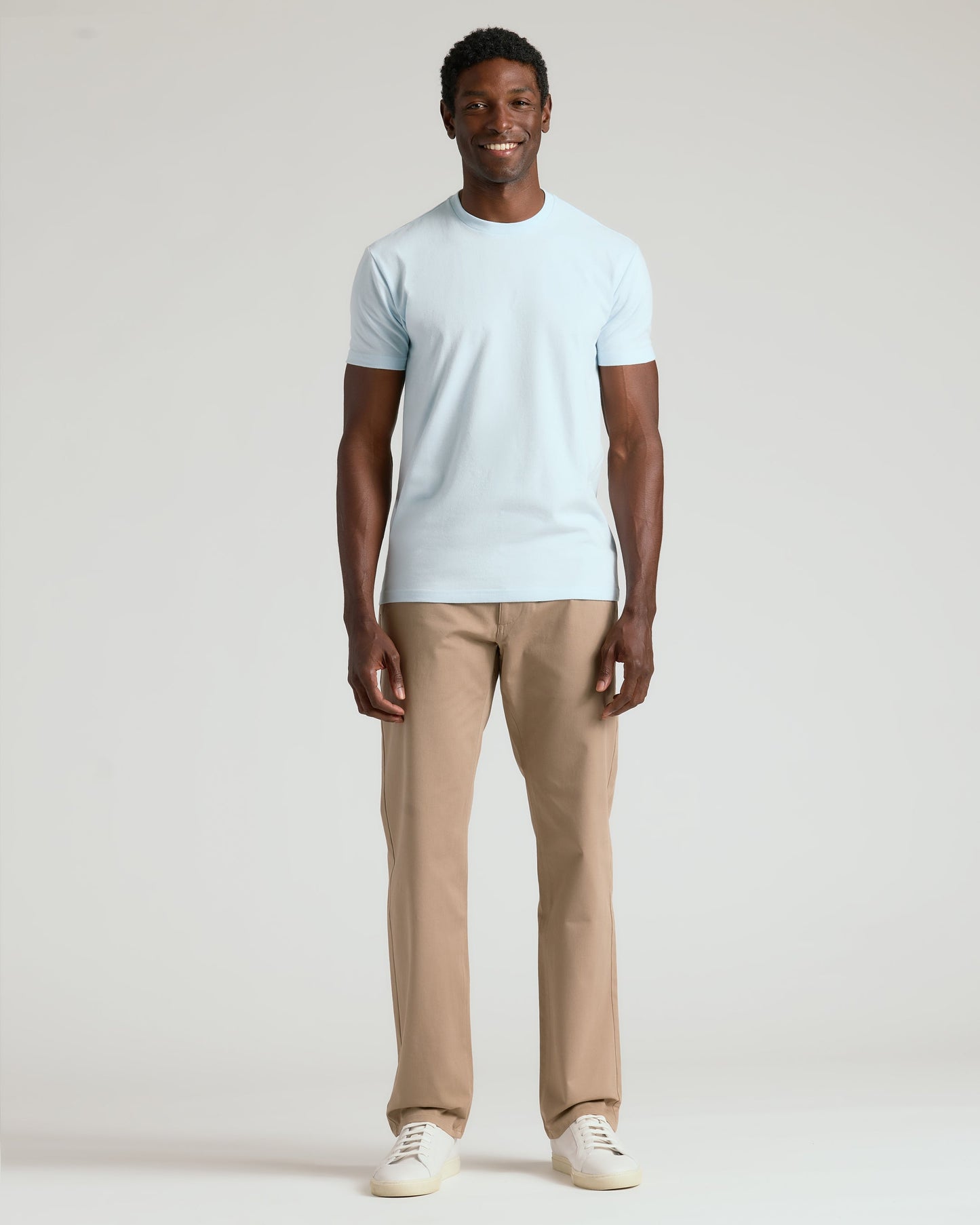 Classic Tall Straight Hem Crew Neck T-Shirt 3-Pack