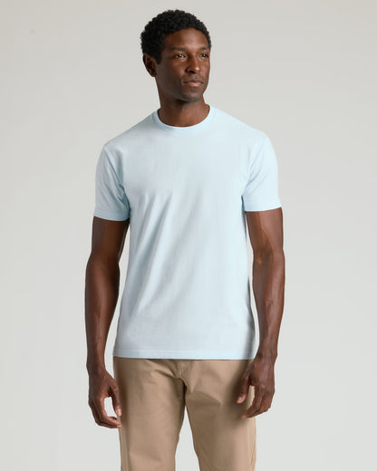 Classic Tall Straight Hem Crew Neck T-Shirt 3-Pack